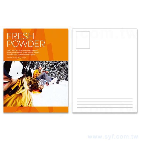 琥珀紙290g明信片製作-雙面彩色印刷-客製化明信片酷卡卡片印刷